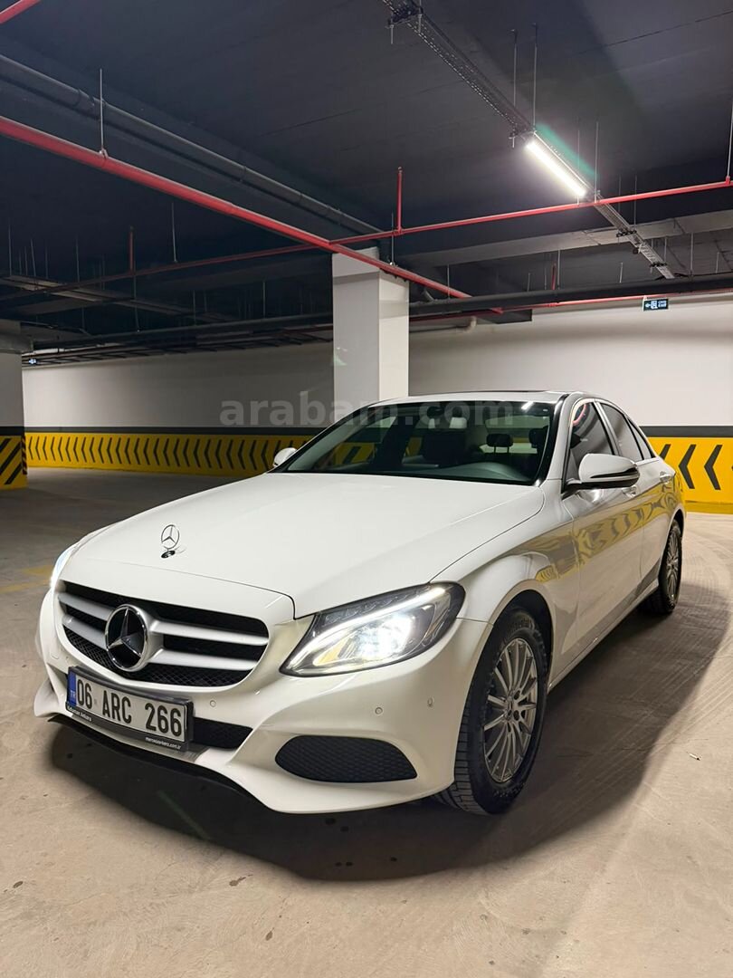 Sahibinden Mercedes - Benz C 200 D Comfort 2017 Model Ankara 127.000 km Beyaz 3