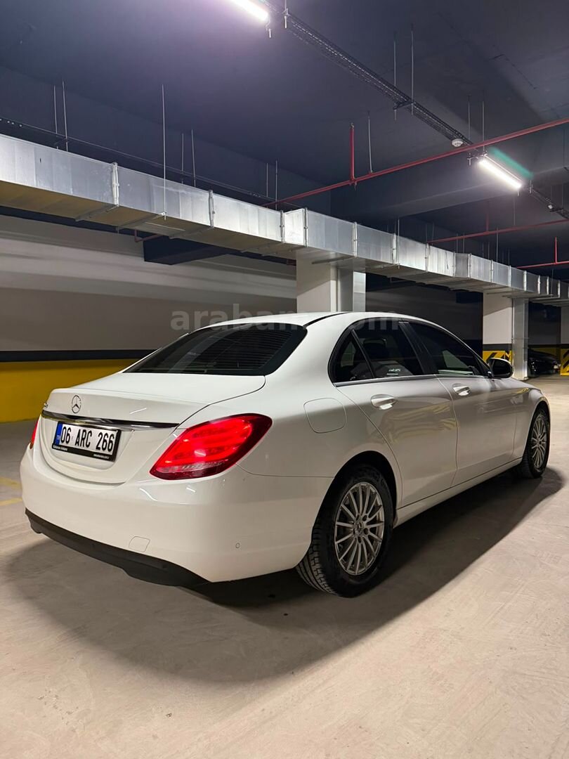 Sahibinden Mercedes - Benz C 200 D Comfort 2017 Model Ankara 127.000 km Beyaz 6