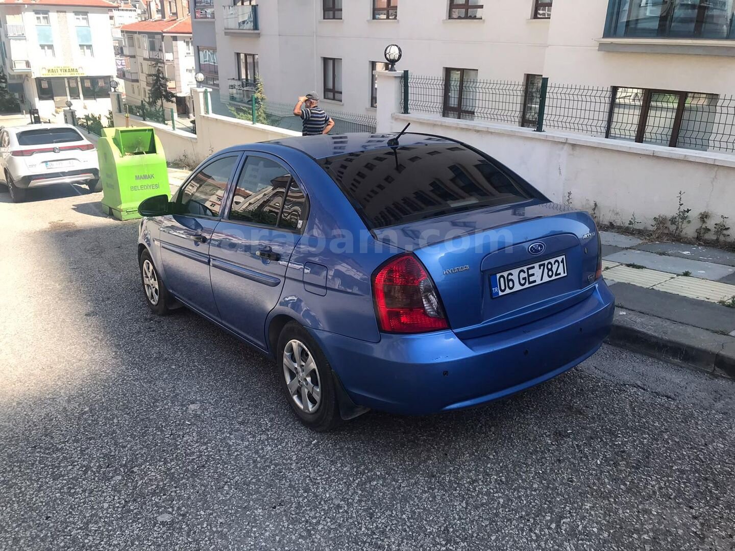 Sahibinden Hyundai Accent Era 1.5 CRDi-VGT Team 2009 Model Ankara 270.000 km Mavi (metalik) 7