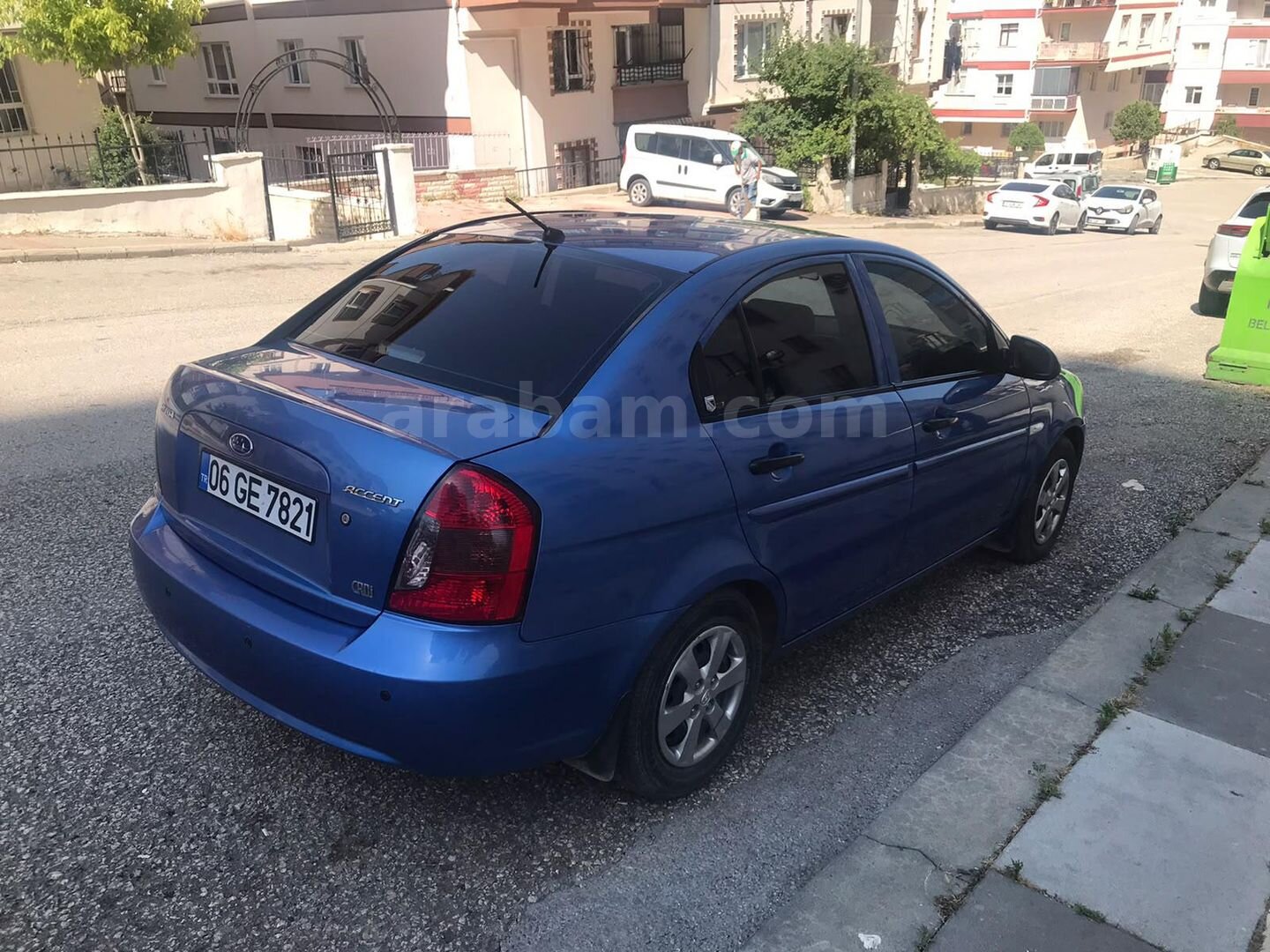 Sahibinden Hyundai Accent Era 1.5 CRDi-VGT Team 2009 Model Ankara 270.000 km Mavi (metalik) 2