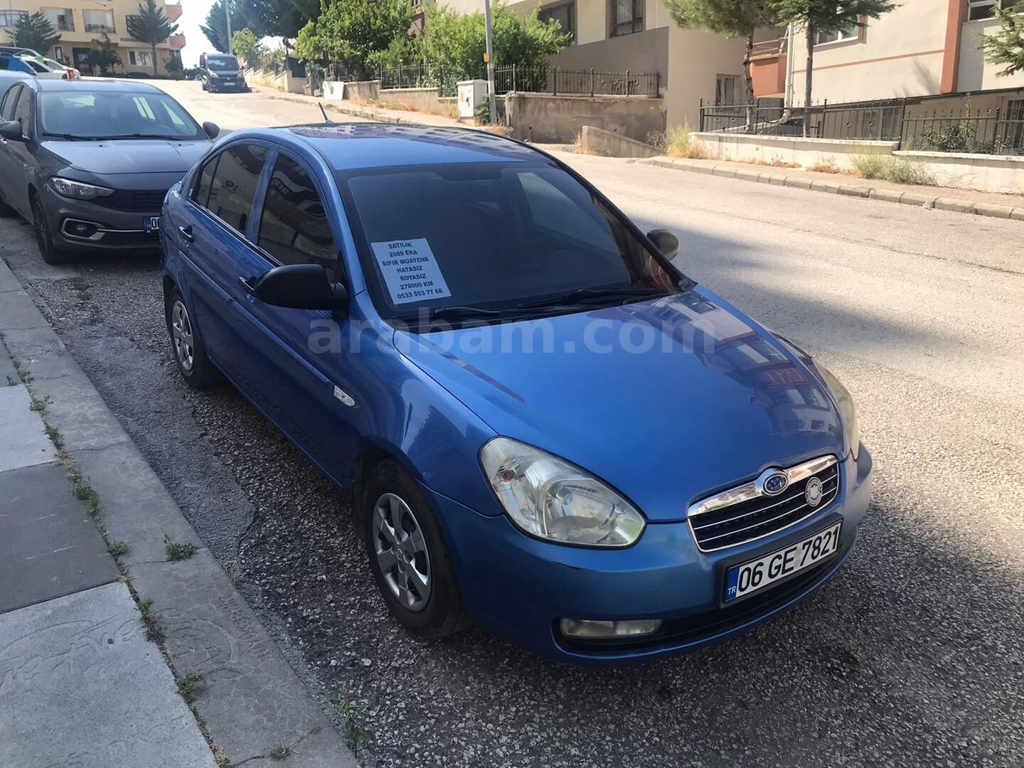 Sahibinden Hyundai Accent Era 1.5 CRDi-VGT Team 2009 Model Ankara 270.000 km Mavi (metalik) 4
