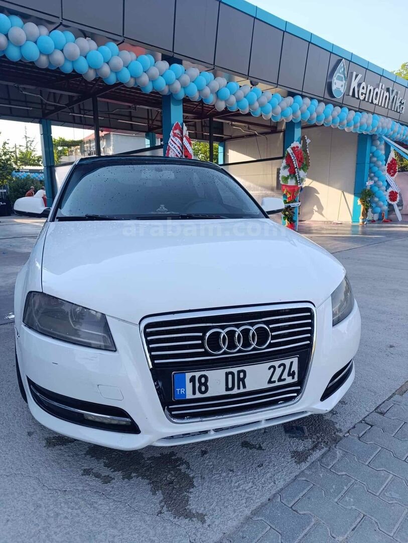 Sahibinden Audi A3 Sportback 1.6 Ambiente 2011 Model Van 277.000 km Beyaz 2
