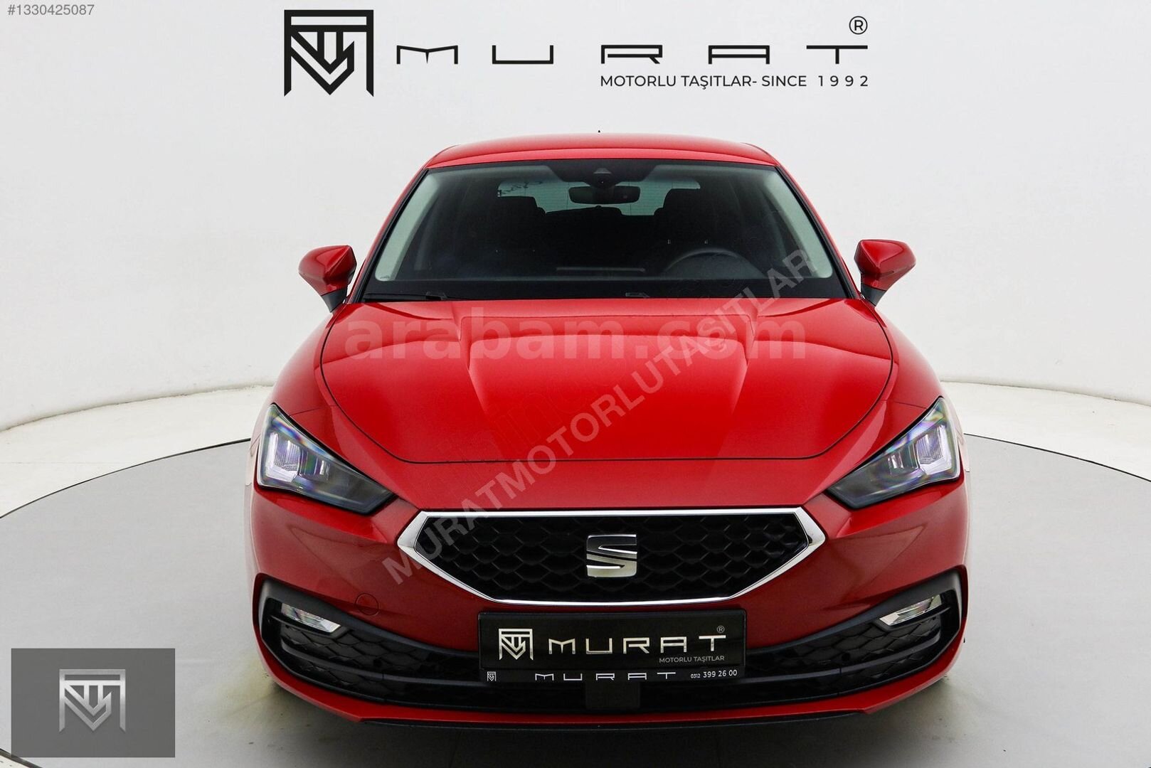 Galeriden Seat Leon 1.0 TSI Style 2021 Model Ankara 55.000 km Kırmızı 2