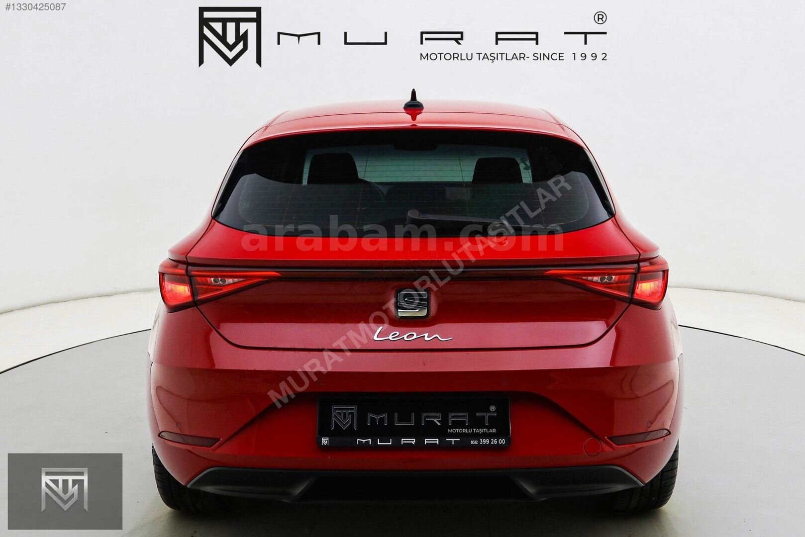 Galeriden Seat Leon 1.0 TSI Style 2021 Model Ankara 55.000 km Kırmızı 5