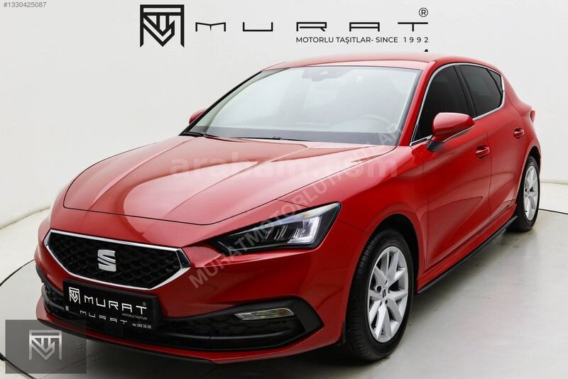 Galeriden Seat Leon 1.0 TSI Style 2021 Model Ankara 55.000 km Kırmızı