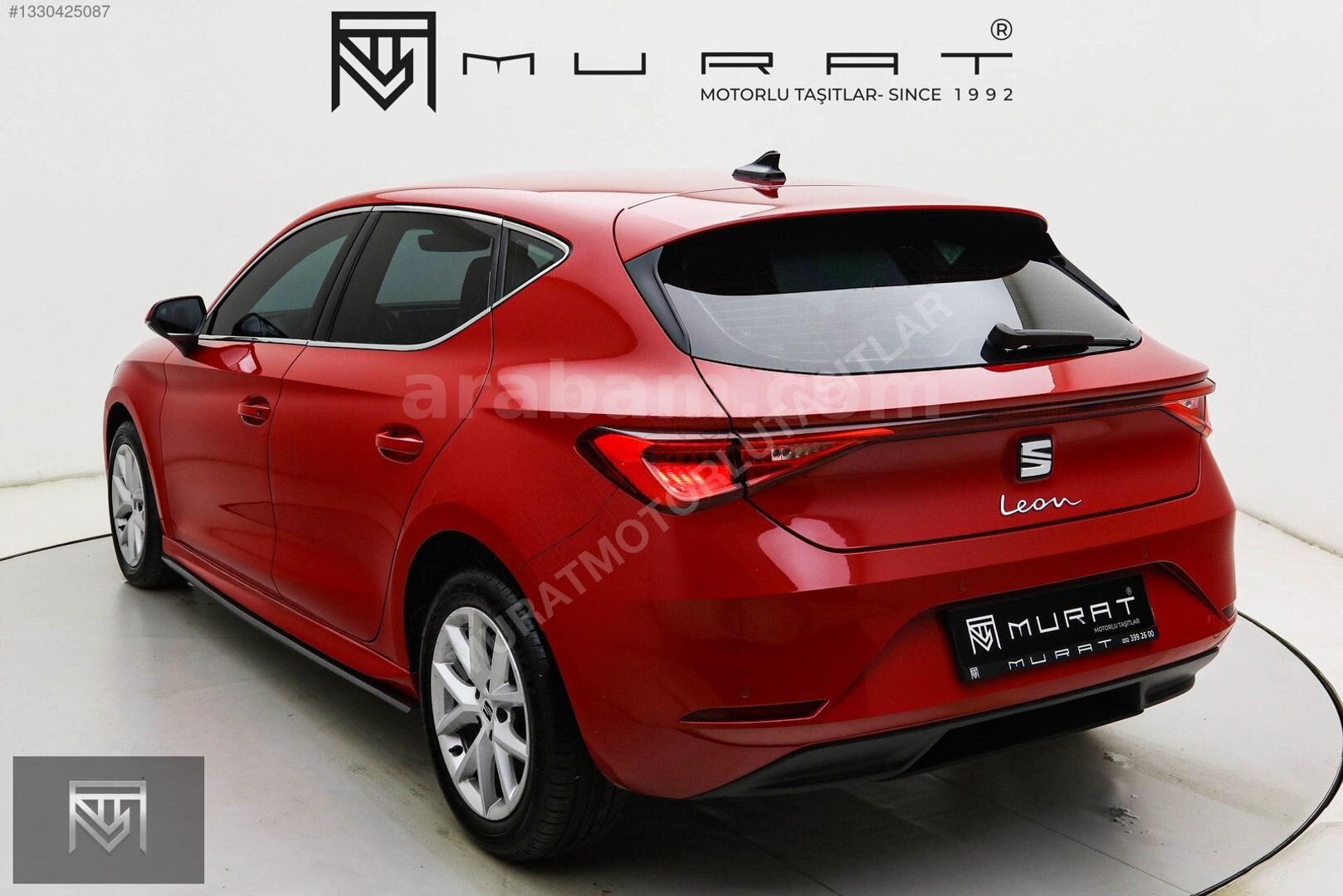 Galeriden Seat Leon 1.0 TSI Style 2021 Model Ankara 55.000 km Kırmızı 6
