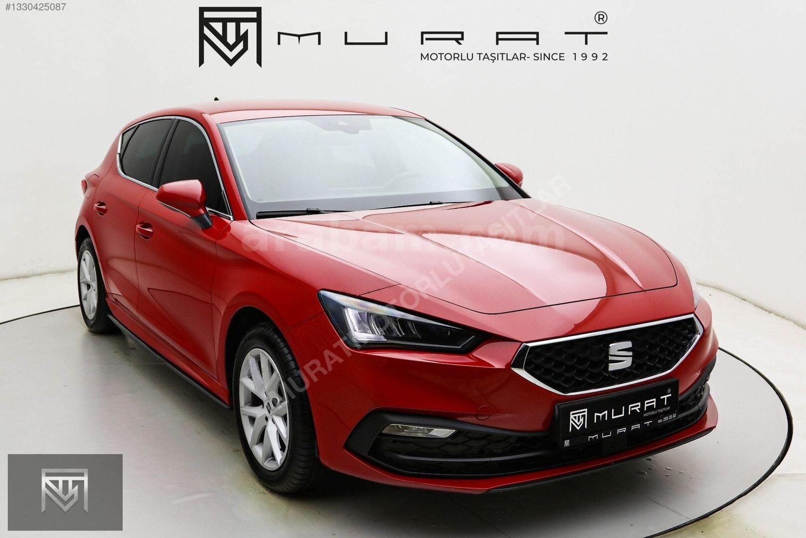 Galeriden Seat Leon 1.0 TSI Style 2021 Model Ankara 55.000 km Kırmızı 3