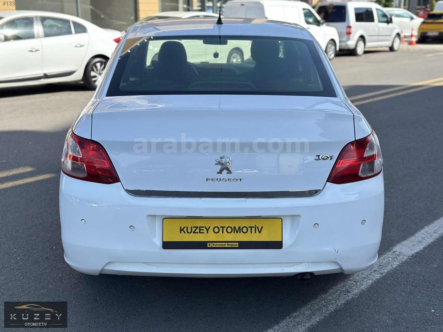 Galeriden Peugeot 301 1.6 HDi Access 2013 Model Ankara 166.000 km Beyaz 5