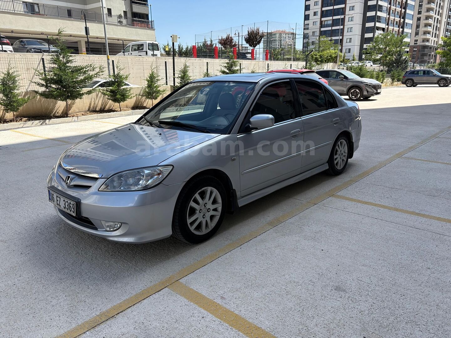 Sahibinden Honda Civic 1.6i VTEC ES 2006 Model Ankara 418.000 km Gri (Gümüş) 4
