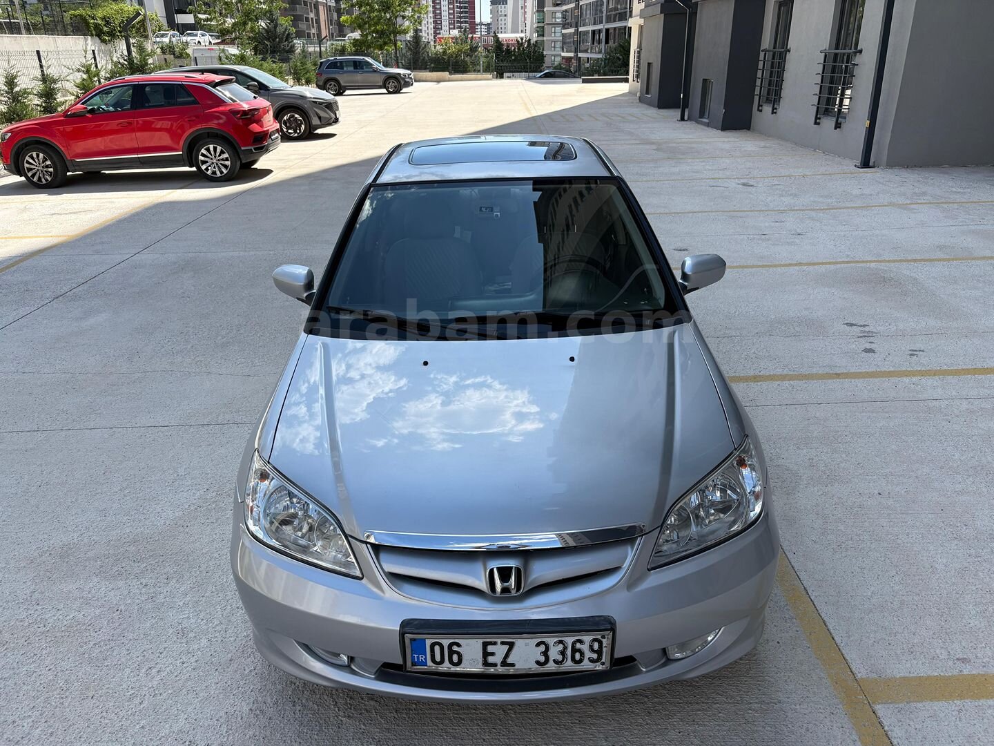 Sahibinden Honda Civic 1.6i VTEC ES 2006 Model Ankara 418.000 km Gri (Gümüş) 7