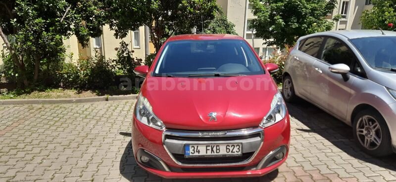 Sahibinden Peugeot 208 1.6 BlueHDi Active 2017 Model Bursa 92.000 km Kırmızı