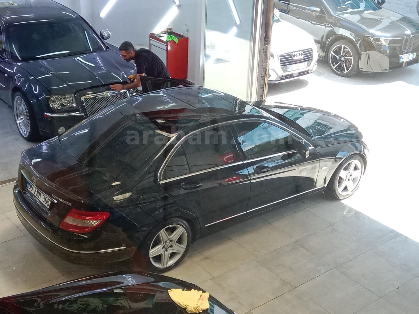 Sahibinden Mercedes - Benz C 180 Kompressor BlueEfficiency Fascination 2009 Model Samsun 387.000 km Siyah 3