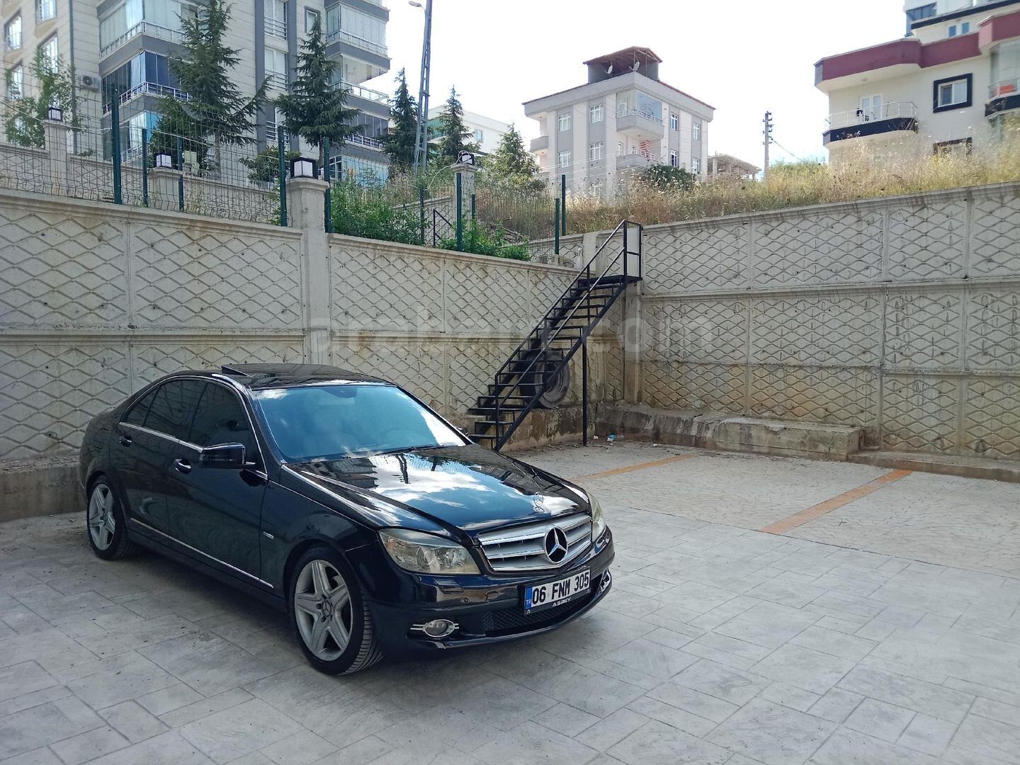 Sahibinden Mercedes - Benz C 180 Kompressor BlueEfficiency Fascination 2009 Model Samsun 387.000 km Siyah 1