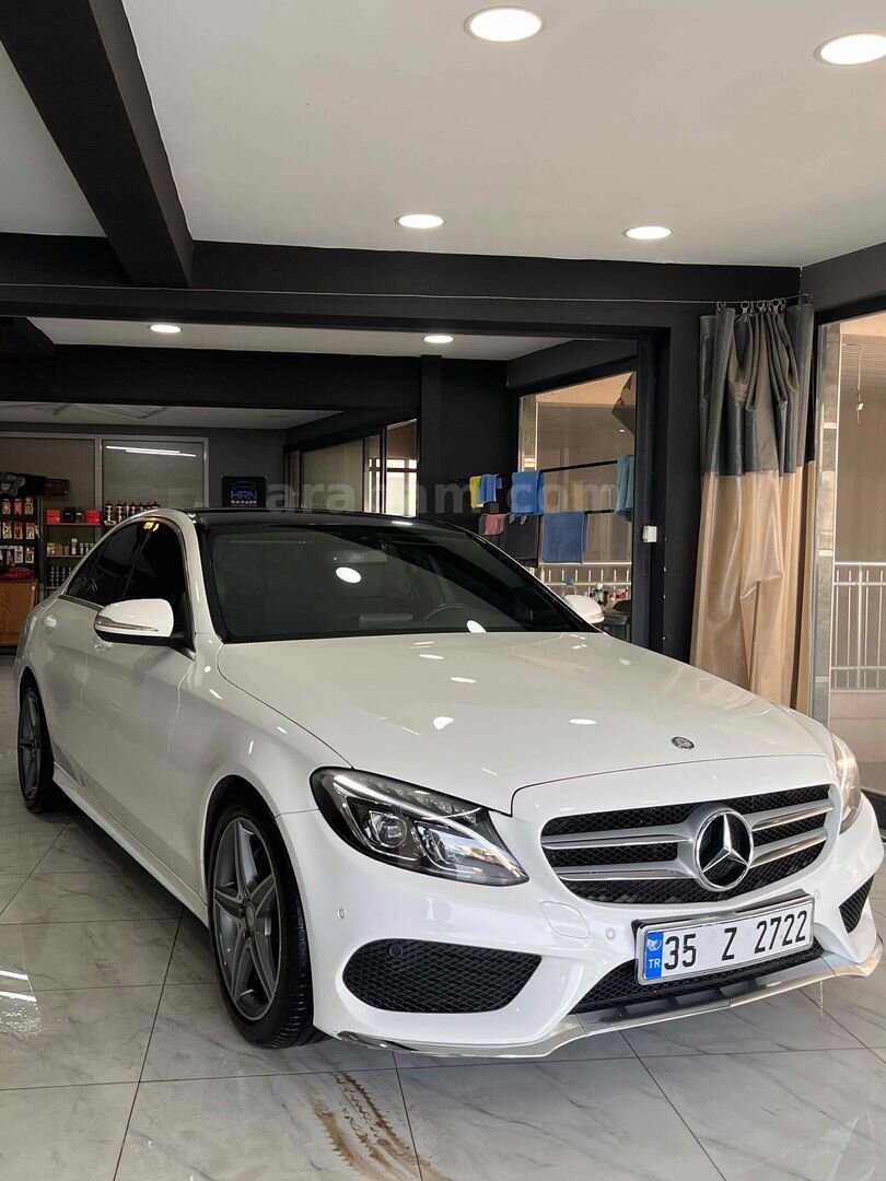 Sahibinden Mercedes - Benz C 180 AMG 2014 Model İzmir 158.000 km Beyaz 2