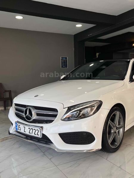 Sahibinden Mercedes - Benz C 180 AMG 2014 Model İzmir 158.000 km Beyaz