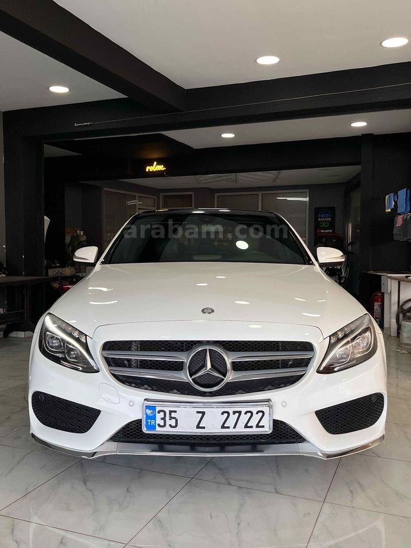 Sahibinden Mercedes - Benz C 180 AMG 2014 Model İzmir 158.000 km Beyaz 3