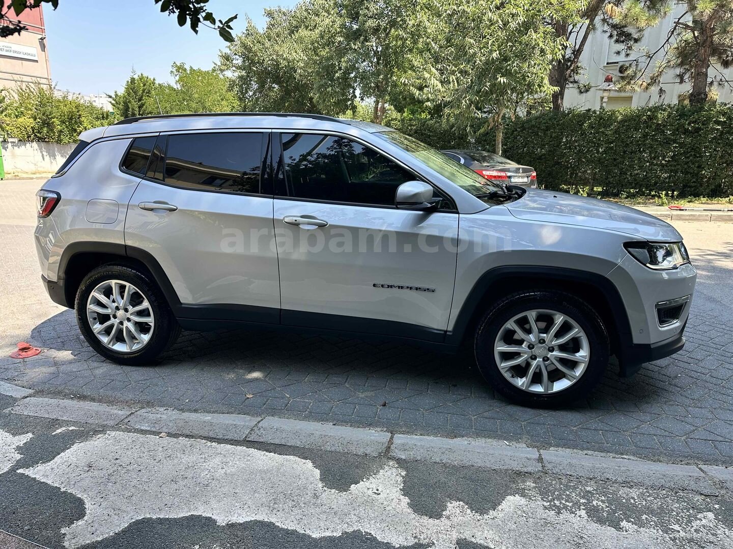 Galeriden Jeep Compass 1.3 Turbo Limited 2020 Model İstanbul 49.000 km Gri (metalik) 7