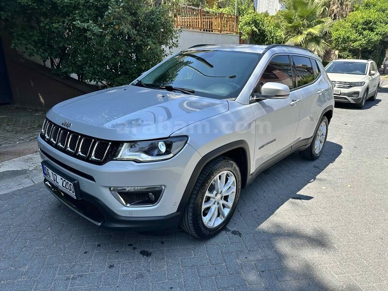 Galeriden Jeep Compass 1.3 Turbo Limited 2020 Model İstanbul 49.000 km Gri (metalik)