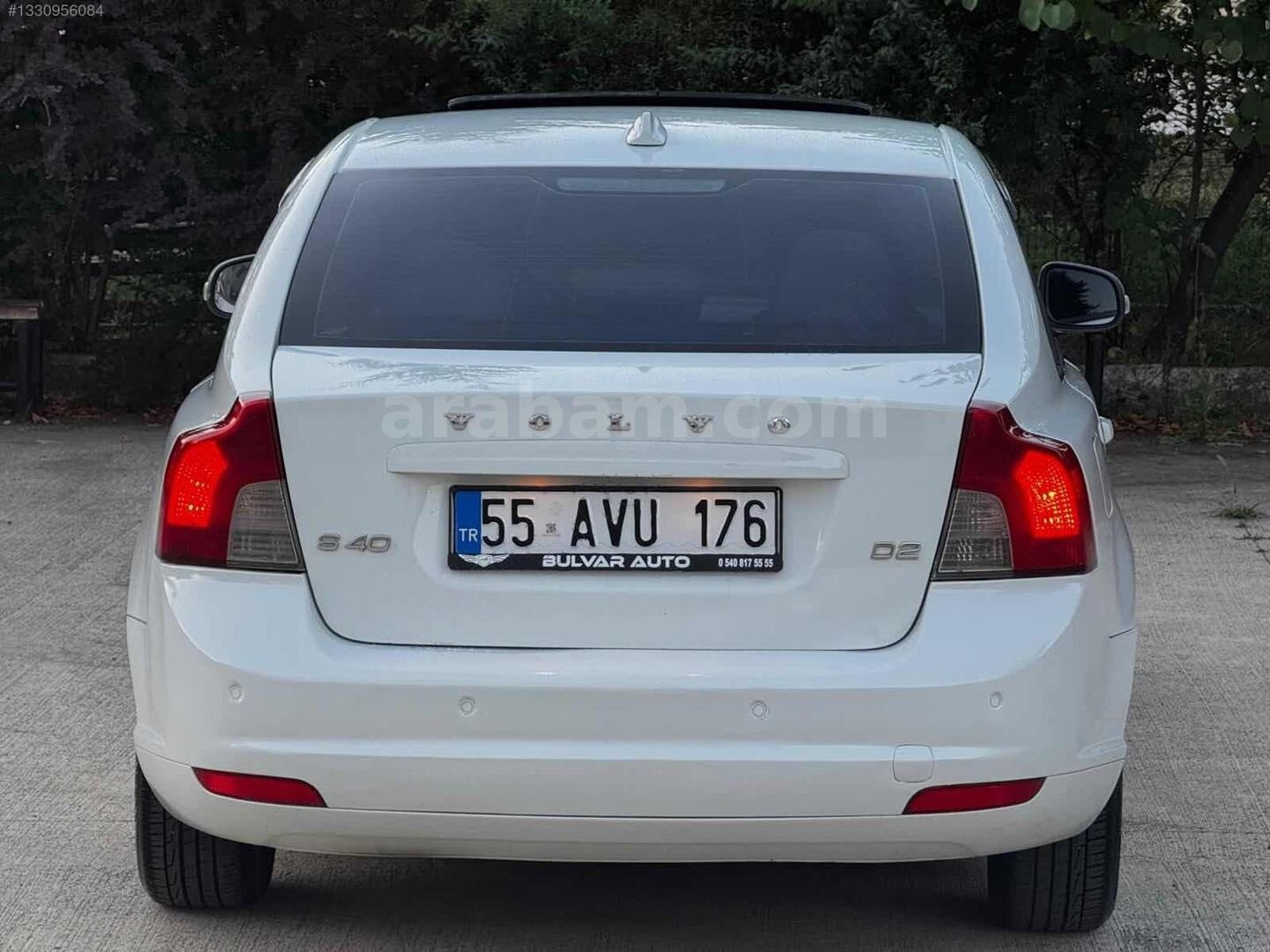 Galeriden Volvo S40 1.6 D 2011 Model Samsun 285.000 km Beyaz 5