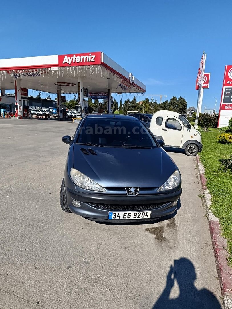 Sahibinden Peugeot 206 1.4 Fever 2007 Model İstanbul 122.000 km Gri (Gümüş) 7