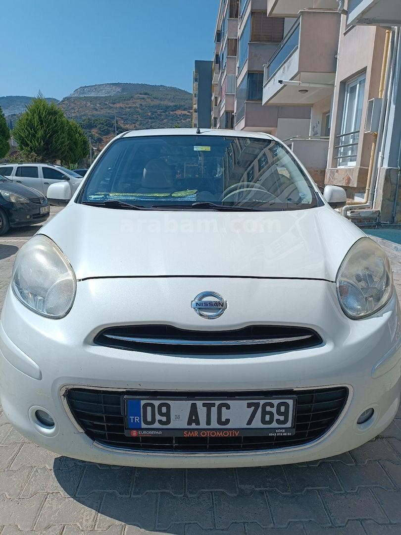 Sahibinden Nissan Micra 1.2 Punch 2012 Model Aydın 154.000 km Beyaz 6