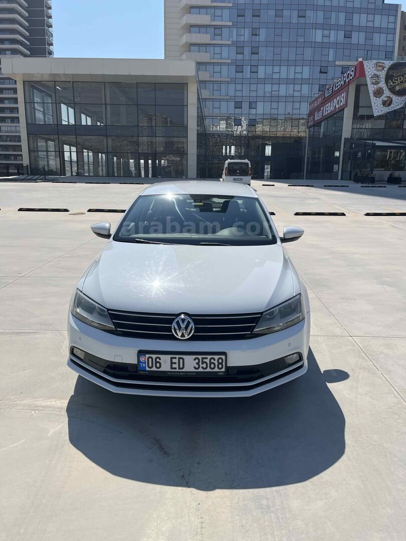 Sahibinden Volkswagen Jetta 1.6 TDi Comfortline 2014 Model Ankara 158.000 km Beyaz 3