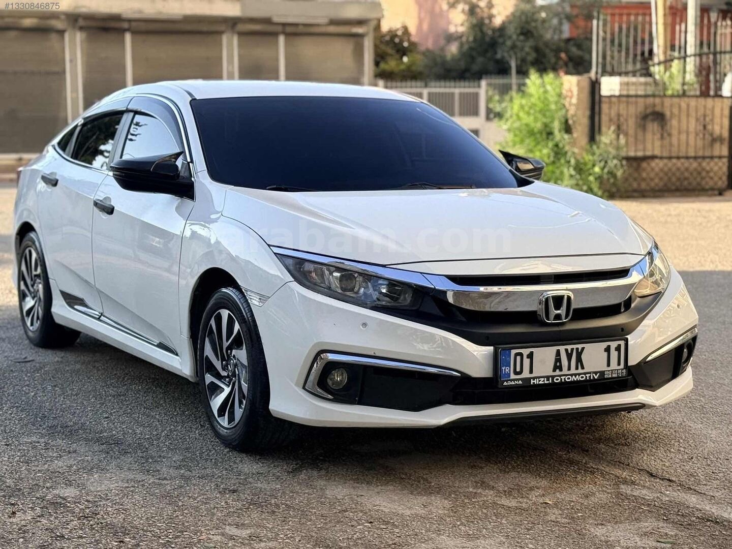 Galeriden Honda Civic 1.6i VTEC Eco Premium 2017 Model Adana 161.000 km Beyaz 1