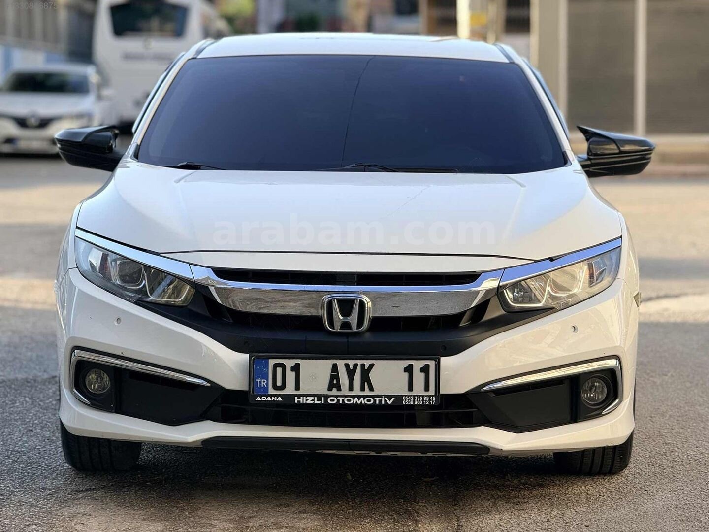 Galeriden Honda Civic 1.6i VTEC Eco Premium 2017 Model Adana 161.000 km Beyaz 2