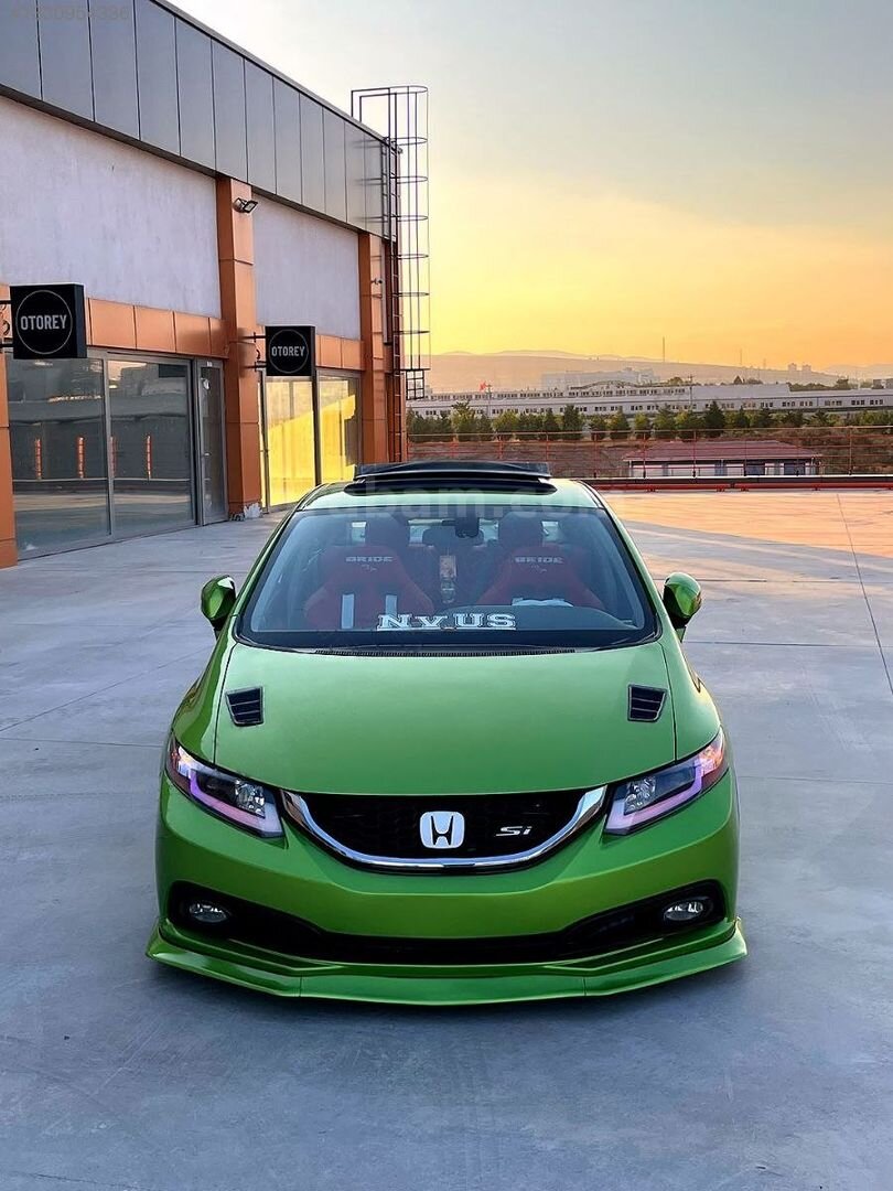 Galeriden Honda Civic 1.6i VTEC Eco Premium 2013 Model Ankara 180.000 km Yeşil 4