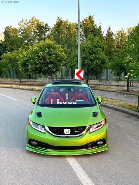 Galeriden Honda Civic 1.6i VTEC Eco Premium 2013 Model Ankara 180.000 km Yeşil