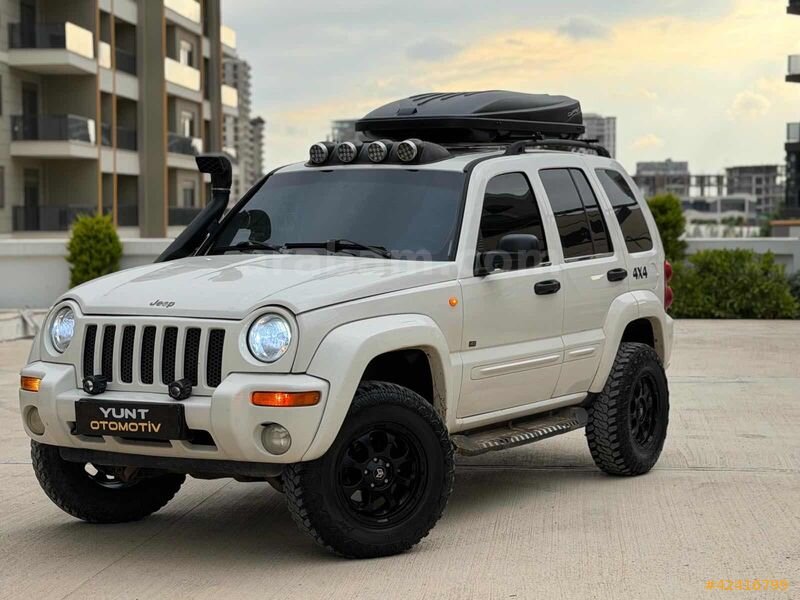 Galeriden Jeep Cherokee 3.7 Limited 2003 Model Antalya 285.000 km Beyaz