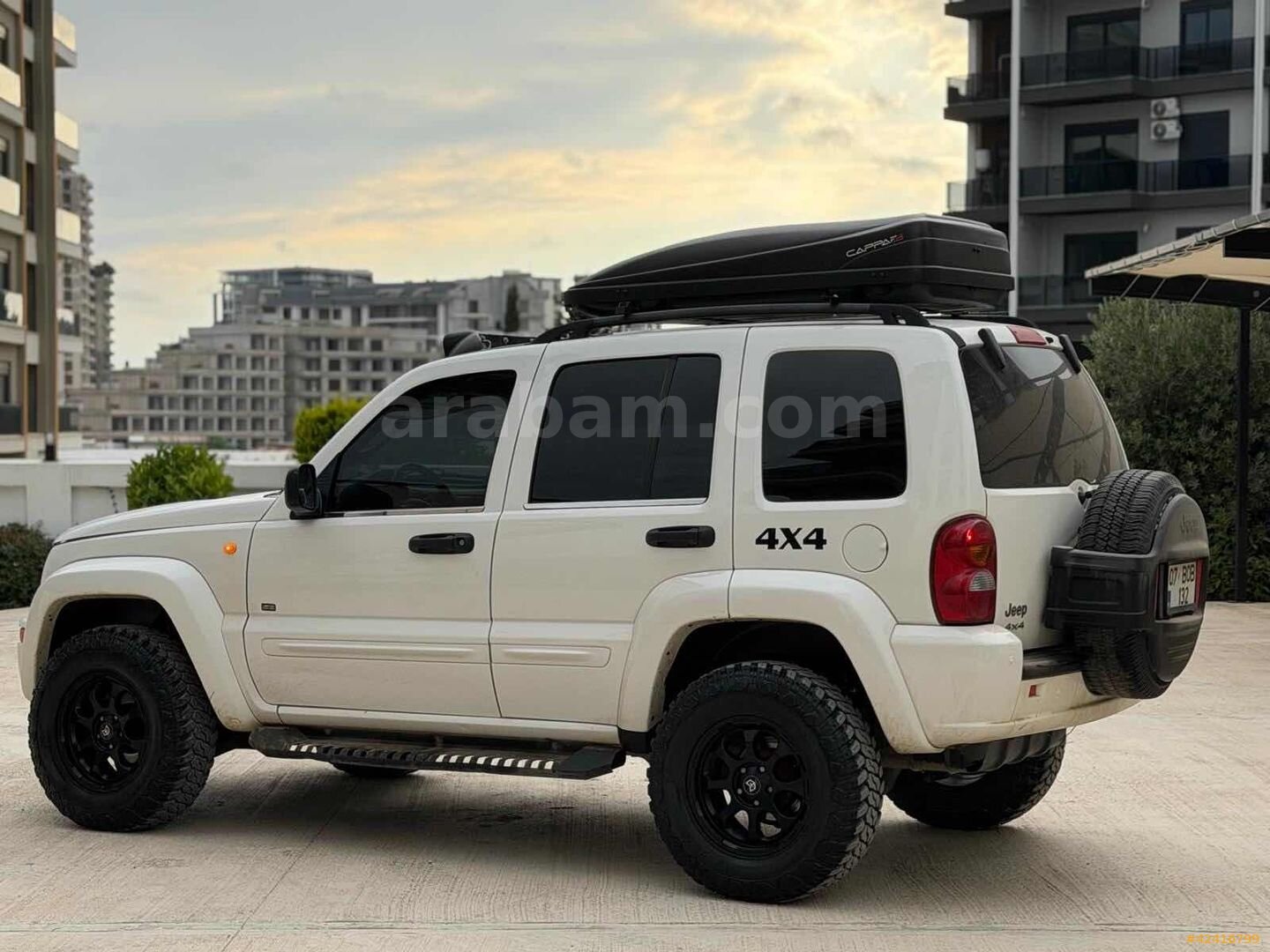 Galeriden Jeep Cherokee 3.7 Limited 2003 Model Antalya 285.000 km Beyaz 7