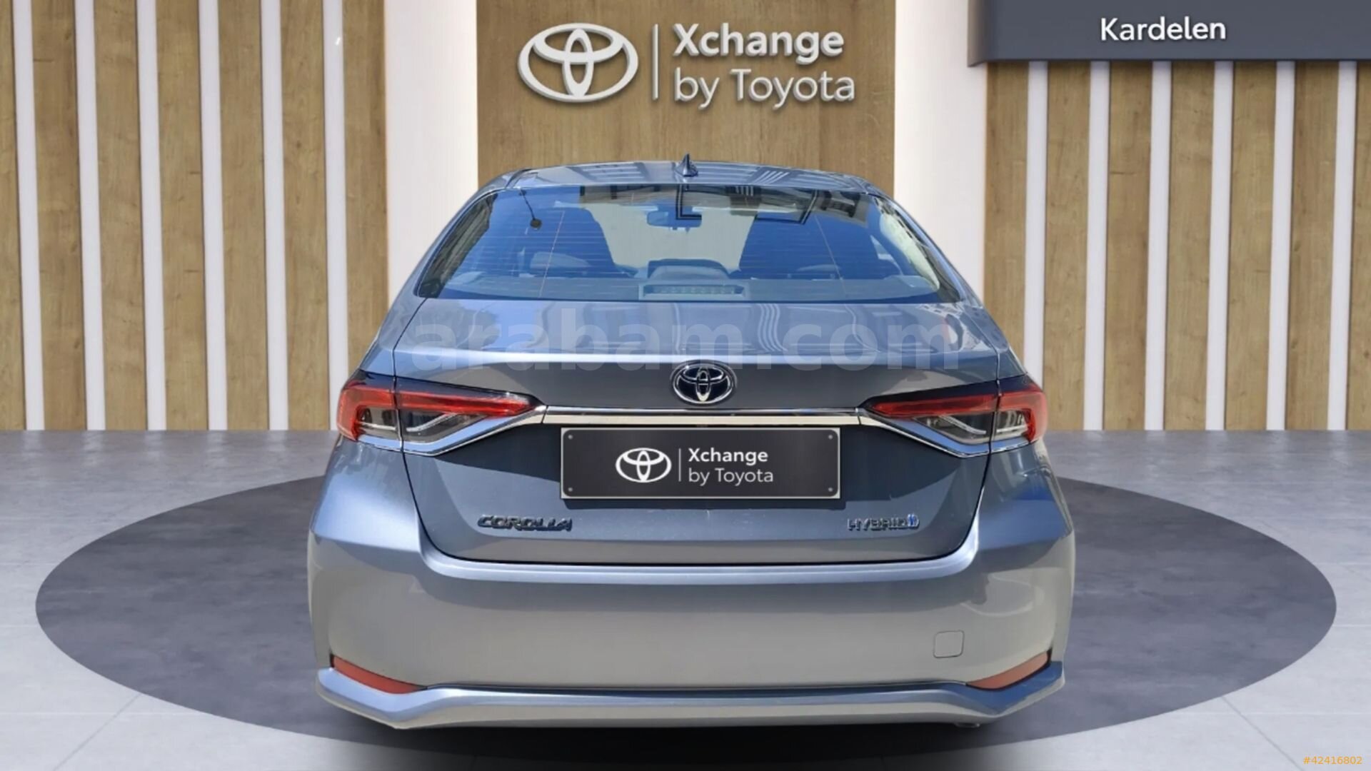 Galeriden Toyota Corolla 1.8 Hybrid Dream 2022 Model Diyarbakır 157.803 km Gri 6