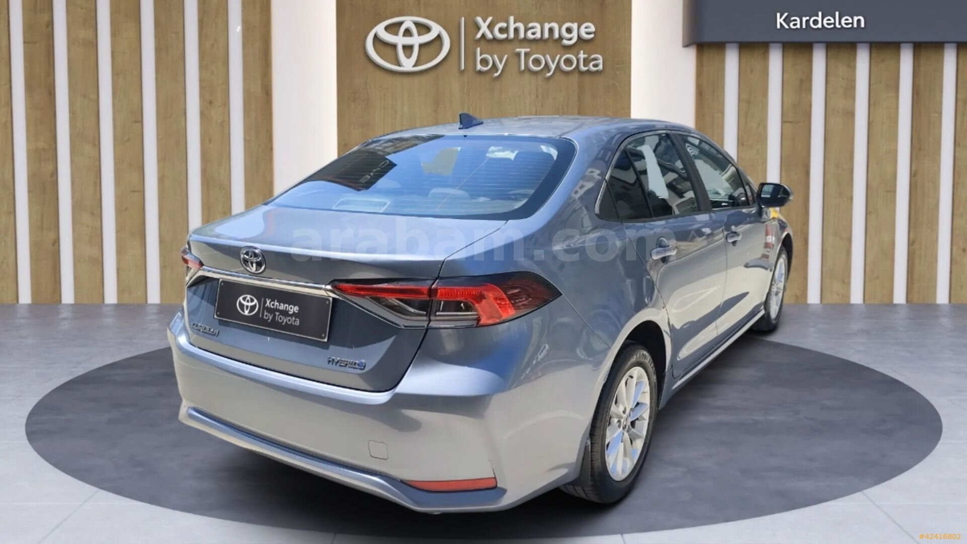 Galeriden Toyota Corolla 1.8 Hybrid Dream 2022 Model Diyarbakır 157.803 km Gri 5
