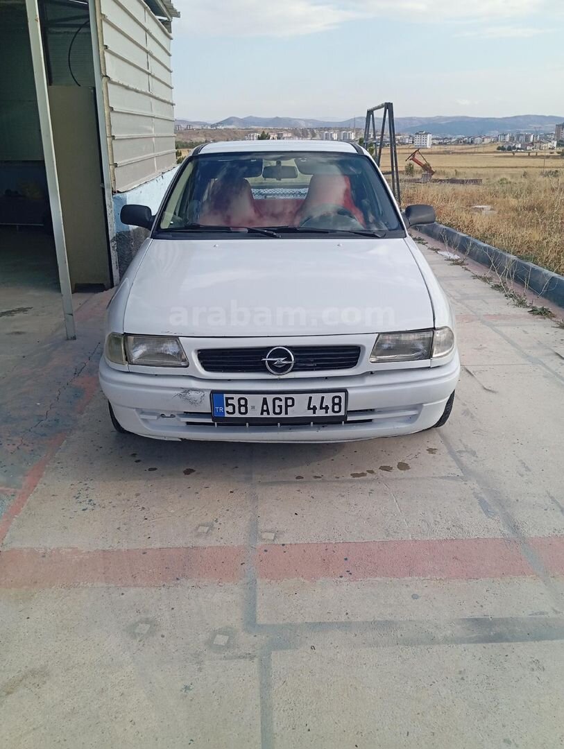 Sahibinden Opel Astra 1.6 GL 1997 Model Sivas 613.000 km Beyaz 1