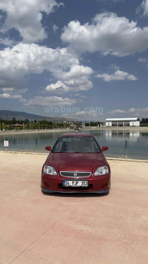 Sahibinden Honda Civic 1.4 i S 2000 Model Tokat 300.000 km Bordo 1