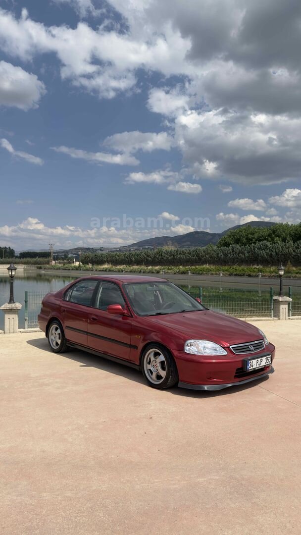 Sahibinden Honda Civic 1.4 i S 2000 Model Tokat 300.000 km Bordo 2