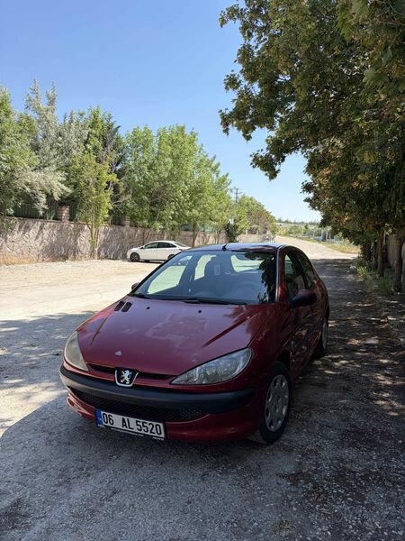 Sahibinden Peugeot 206 1.4 HDi X-line 2005 Model Ankara 236.000 km Kırmızı