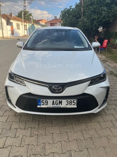 Sahibinden Toyota Corolla 1.5 Dream 2022 Model Tekirdağ 31.000 km Beyaz