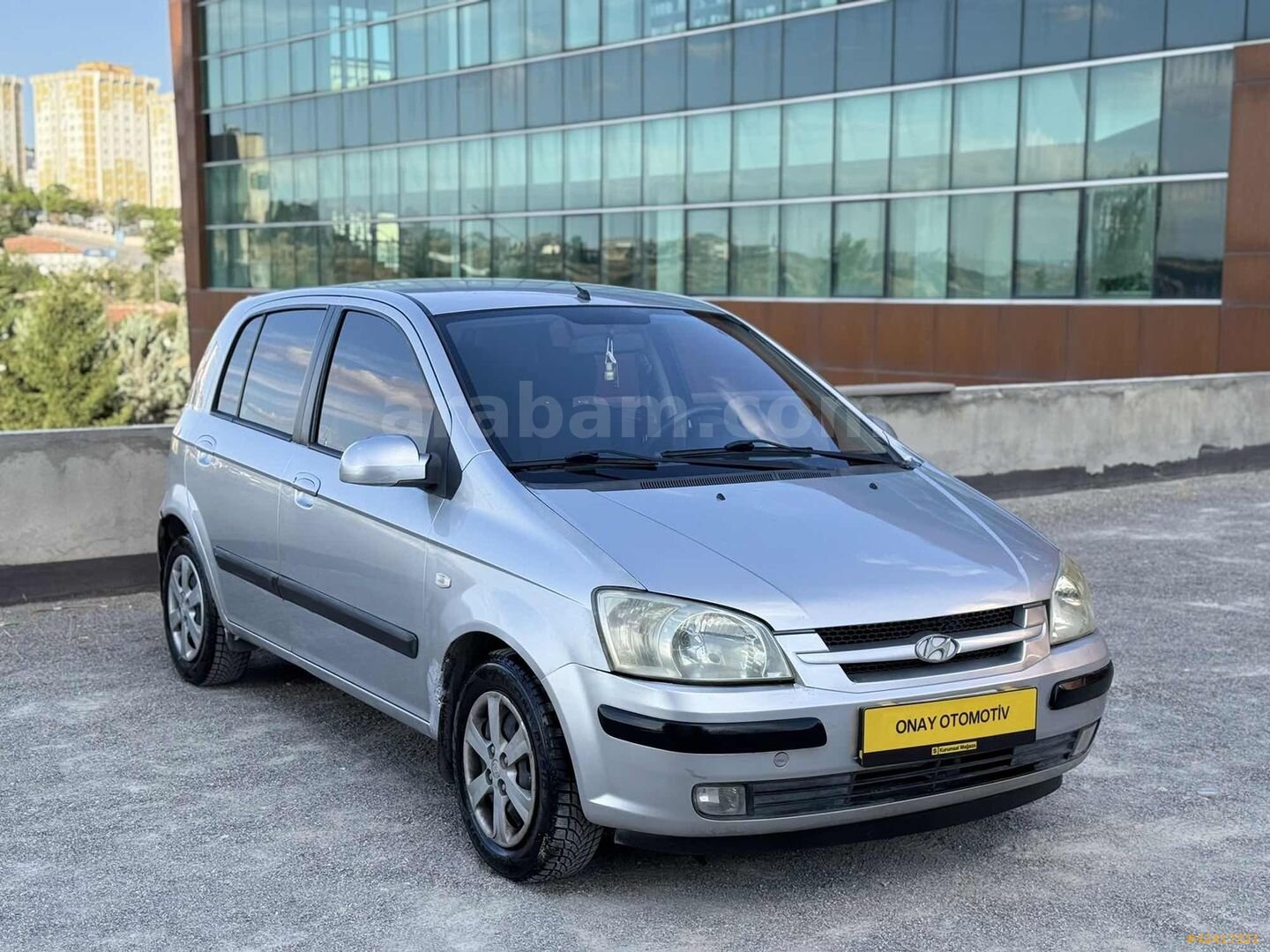 Galeriden Hyundai Getz 1.3 GLS 2004 Model Ankara 236.000 km Gri 4