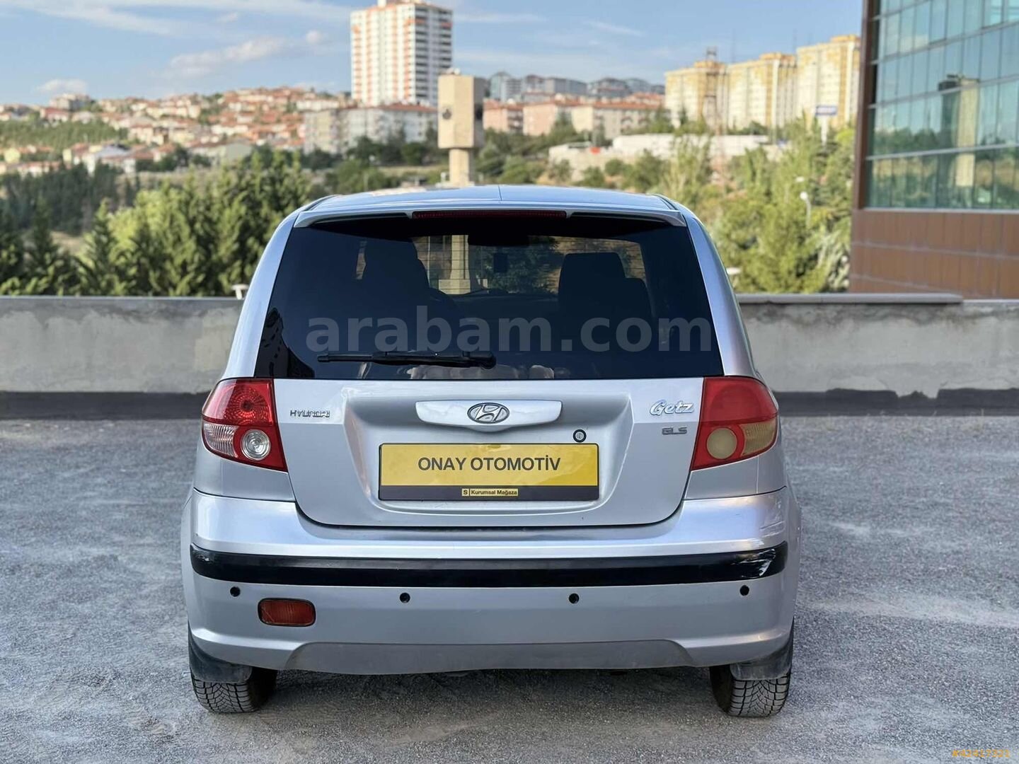 Galeriden Hyundai Getz 1.3 GLS 2004 Model Ankara 236.000 km Gri 6
