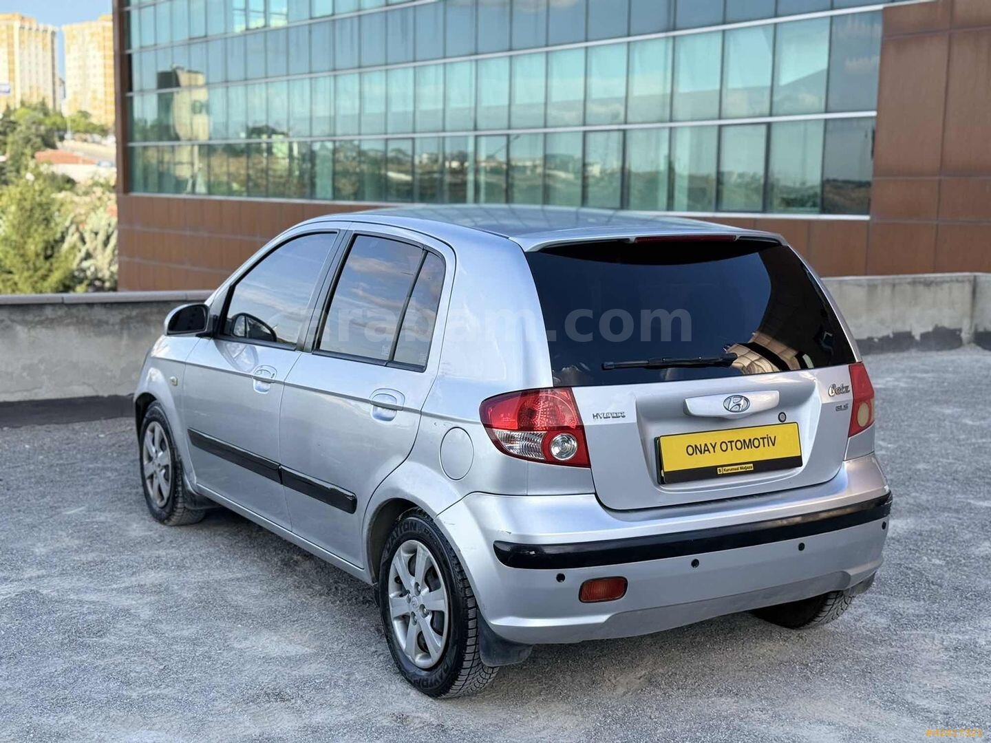 Galeriden Hyundai Getz 1.3 GLS 2004 Model Ankara 236.000 km Gri 7