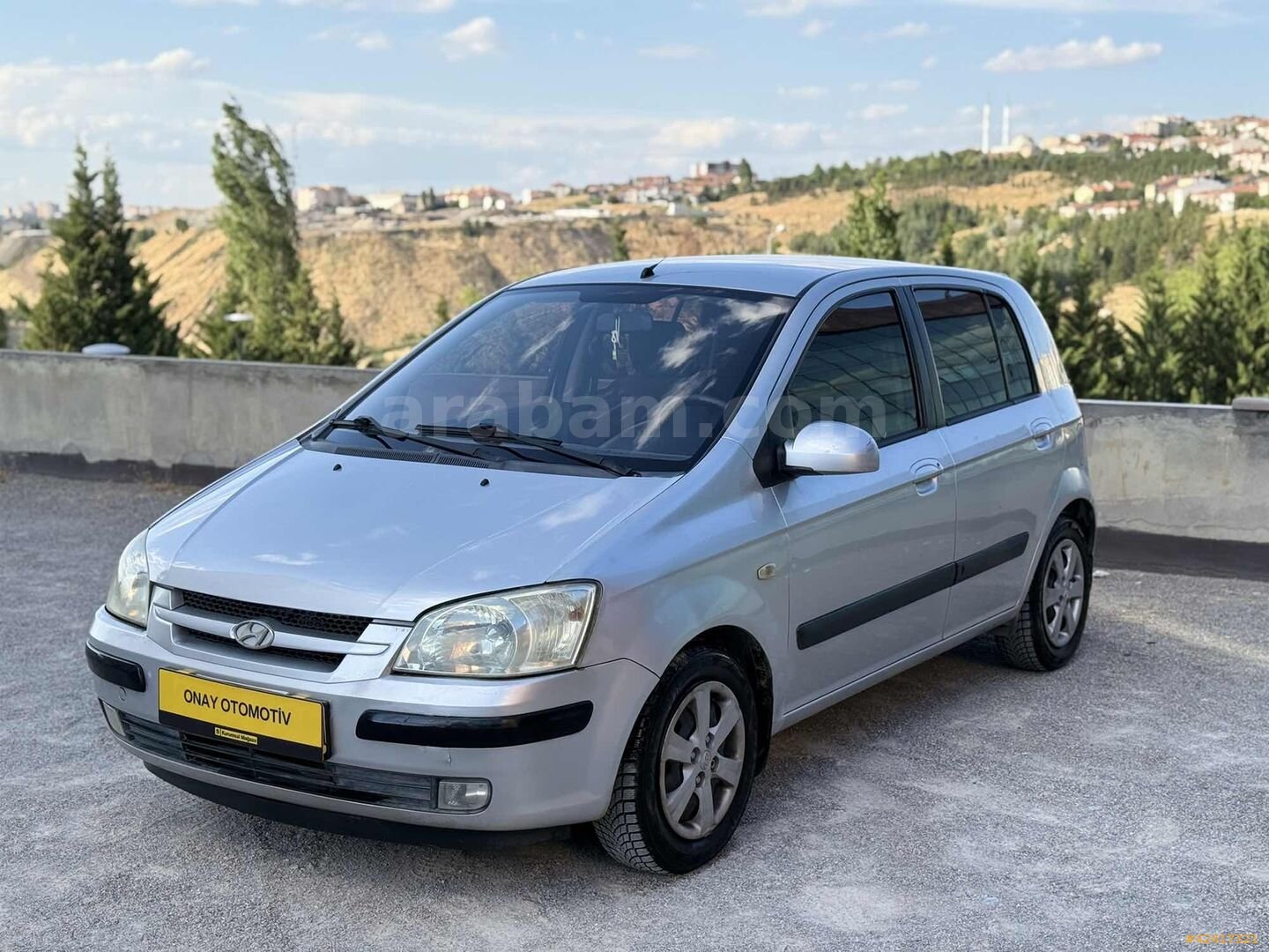 Galeriden Hyundai Getz 1.3 GLS 2004 Model Ankara 236.000 km Gri 5