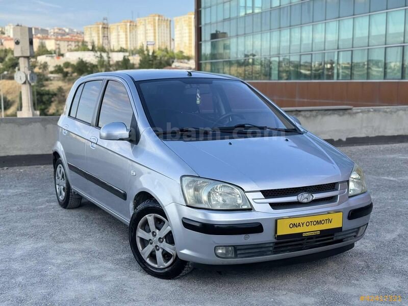 Galeriden Hyundai Getz 1.3 GLS 2004 Model Ankara 236.000 km Gri