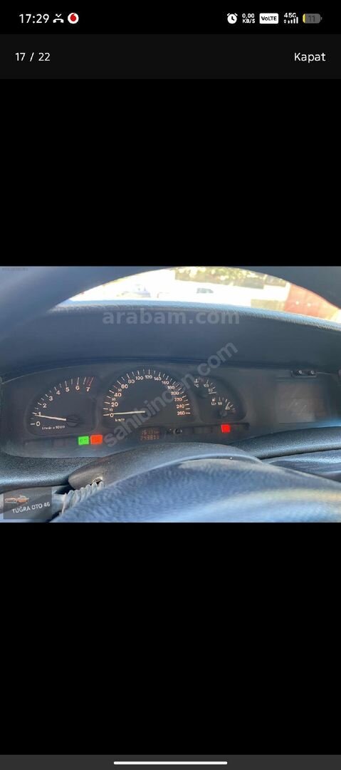 Sahibinden Opel Vectra 2.0 GLS 1997 Model Kahramanmaraş 290.000 km Bordo 6