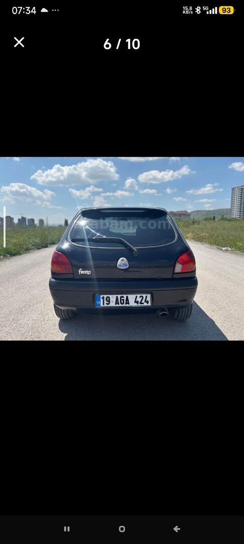 Sahibinden Ford Fiesta 1.4 Fun 2000 Model Ankara 358.000 km Siyah 3