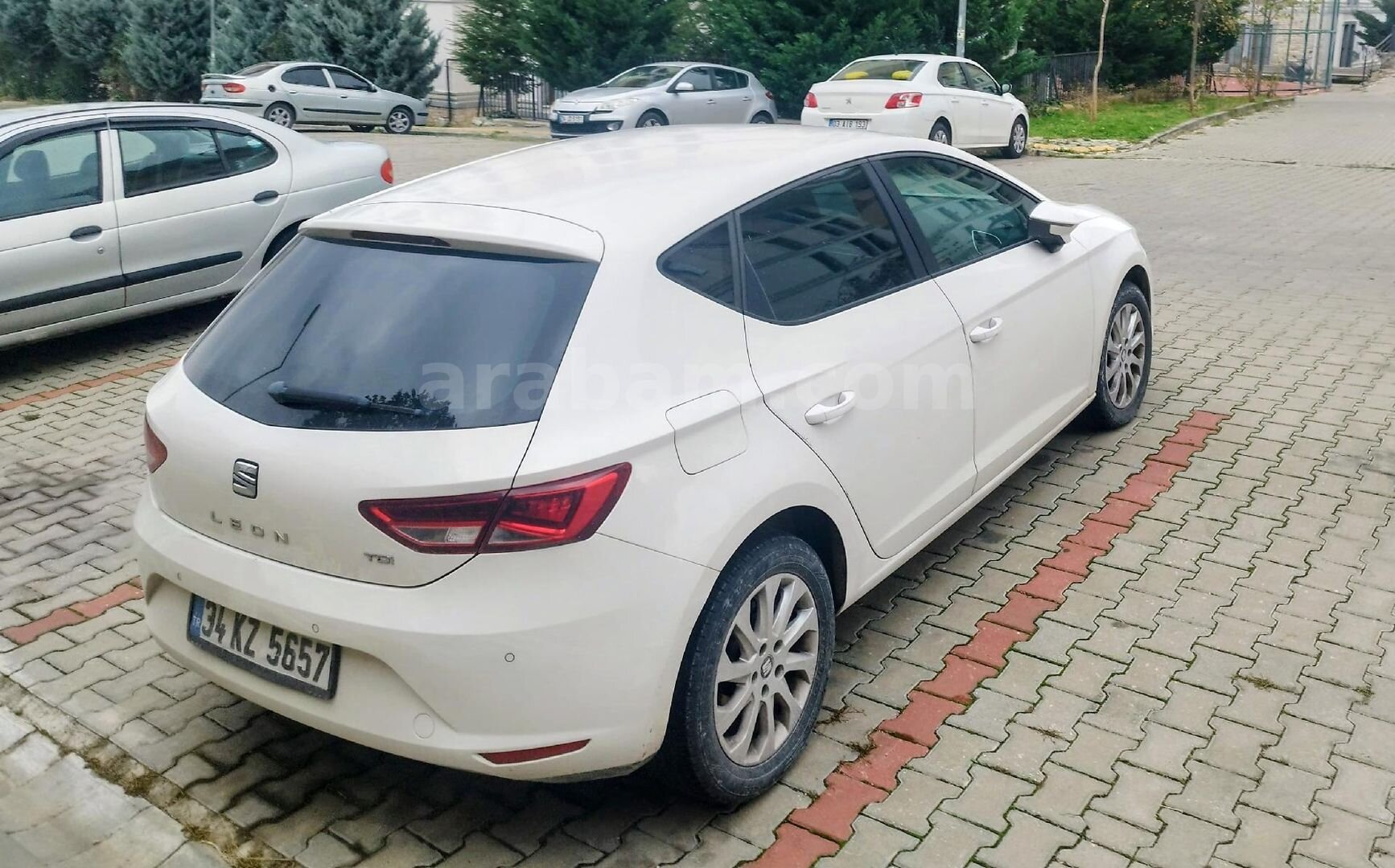 Sahibinden Seat Leon 1.6 TDI CR Style 2014 Model Kırklareli 177.000 km Beyaz 4