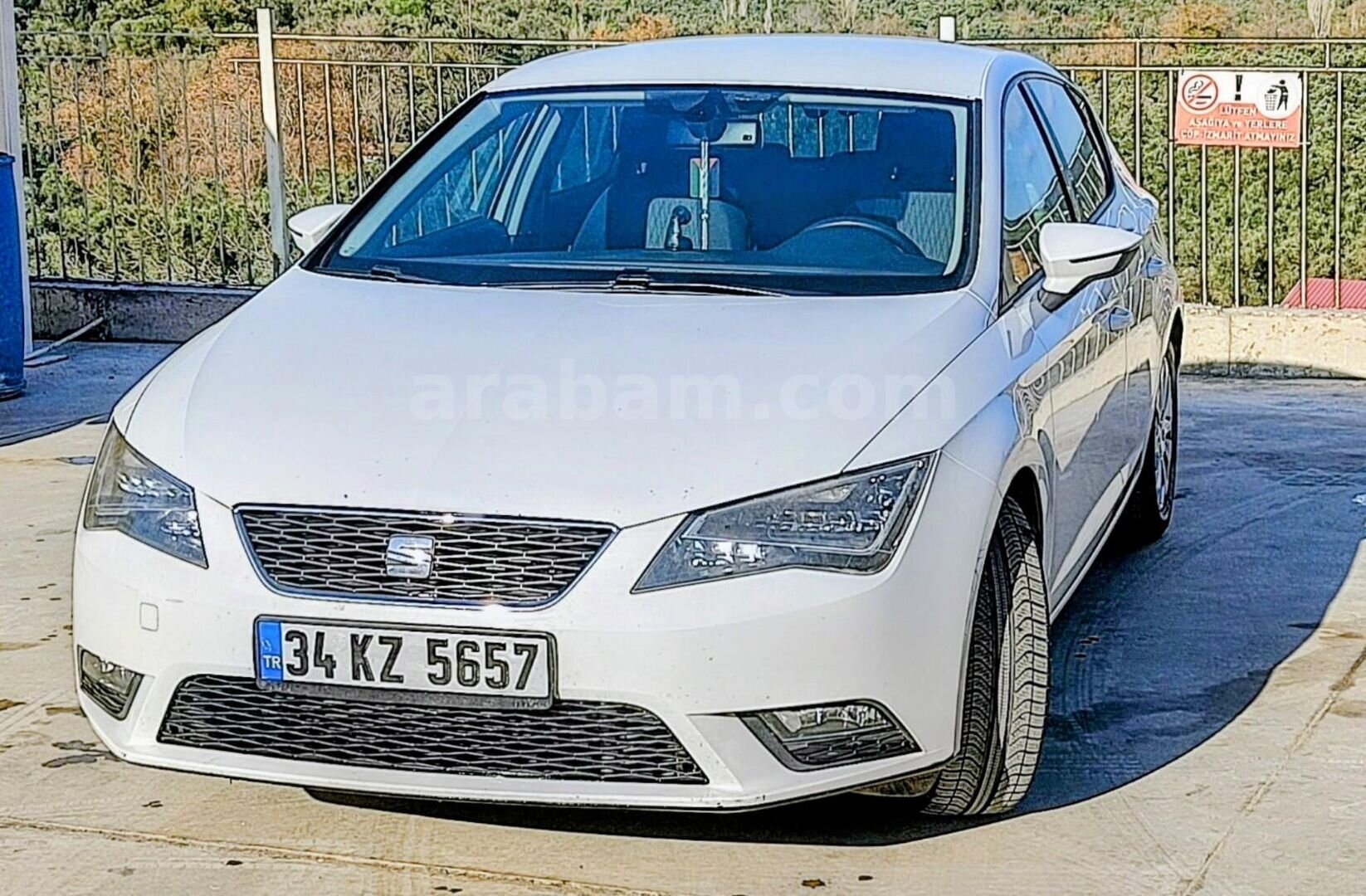 Sahibinden Seat Leon 1.6 TDI CR Style 2014 Model Kırklareli 177.000 km Beyaz 6