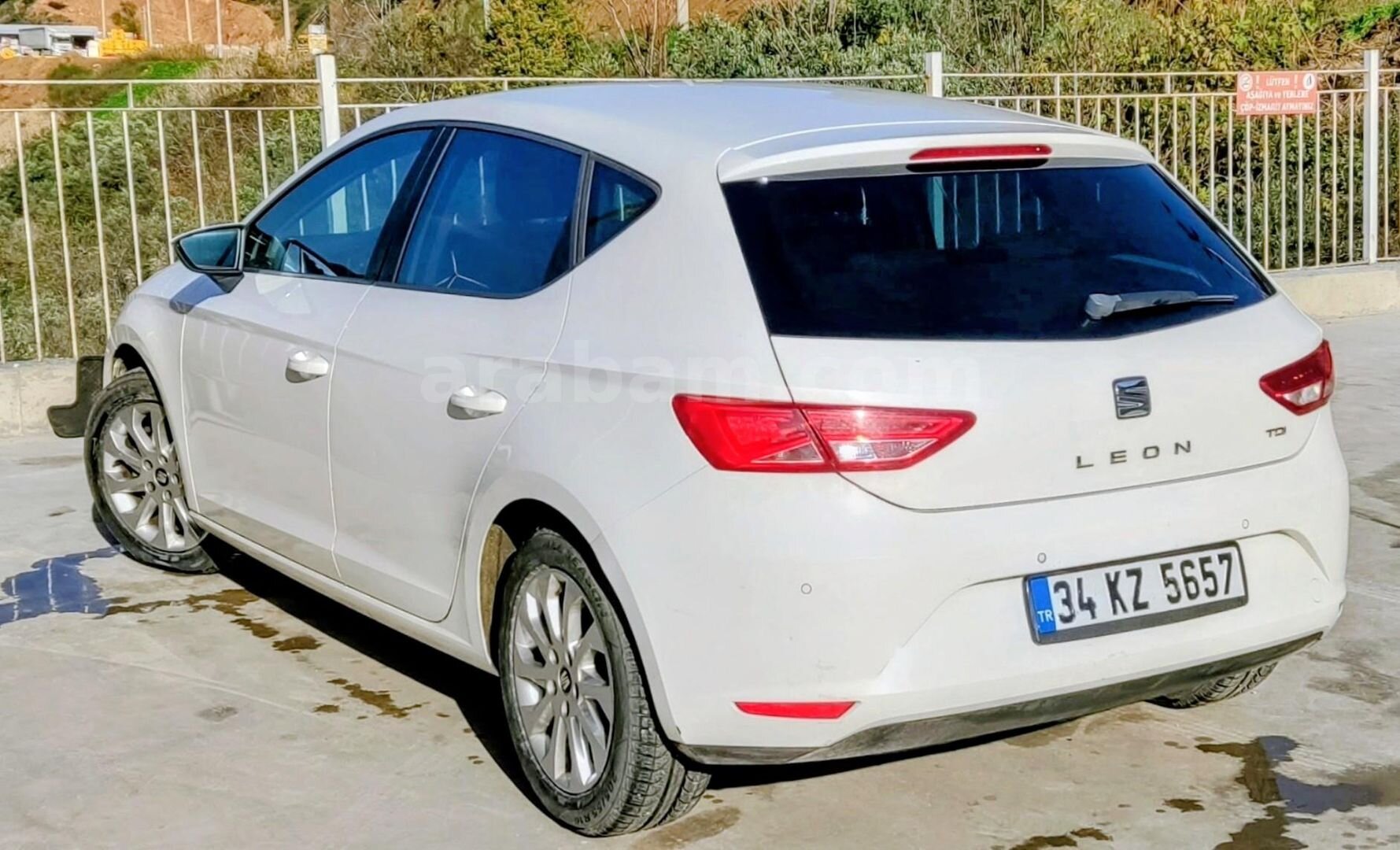Sahibinden Seat Leon 1.6 TDI CR Style 2014 Model Kırklareli 177.000 km Beyaz 5