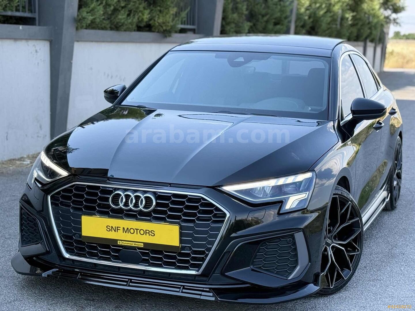 Galeriden Audi A3 Sedan 35 TFSI S-Line 2023 Model İzmir 80.000 km Siyah 2